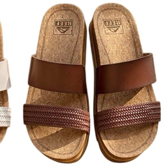 Reef Cushion Vista Hi Natural Braid Size 9.5 - Picture 5 of 5